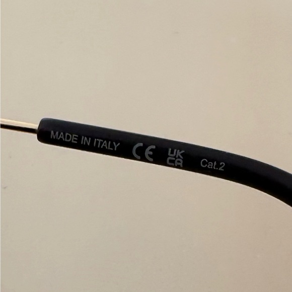 Bottega Veneta Gold Frame Sunglasses with Brown Lenses - Picture 10 of 11